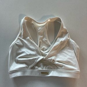Gymshark white Whitney Simmons bra